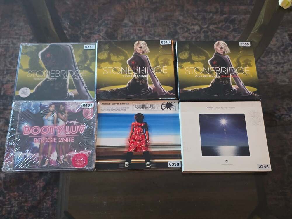 Hed Kandi Related Artists 6 CD Lot StoneBridge Afterlife Anthea Booty Luv